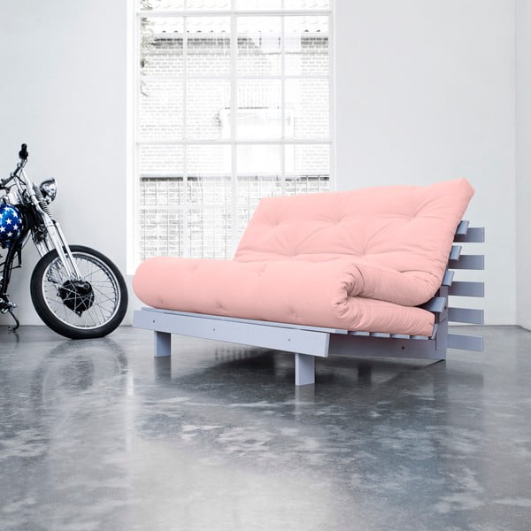 Kintama sofa Karup Roots Cool Gray/Pink Peonie