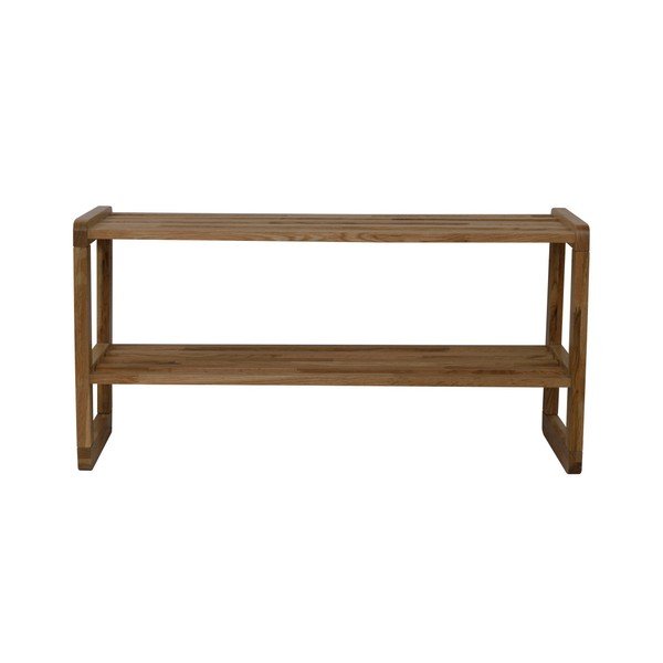 Natūralaus ąžuolo batų lentyna "Rowico Gorgona-image-2