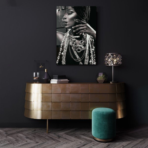 Paveikslas ant stiklo 50x70 cm Jewel - Styler-image-1