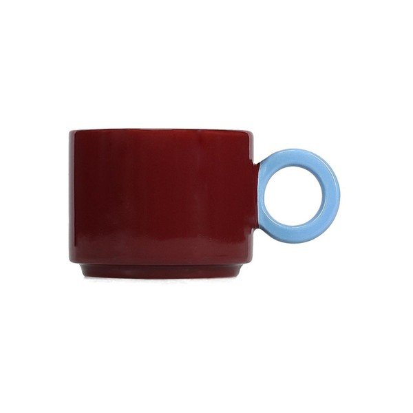 Bordo spalvos iš molio puodelis 280 ml Lou – ONA