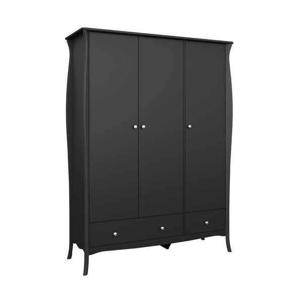 Juoda spinta 143x192 cm Baroque - Tvilum-image-2