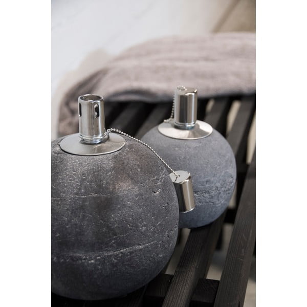 Iš betono alyvos lempa (aukštis 20 cm) – Esschert Design-image-2