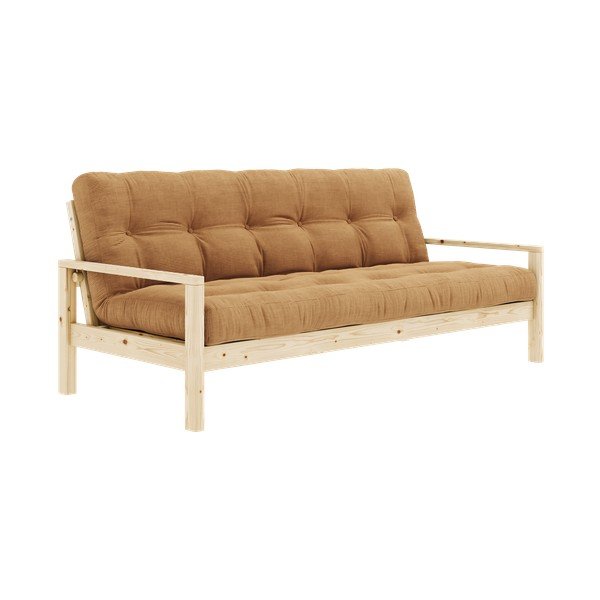 Sulankstoma sofa garstyčių spalvos 205 cm Knob – Karup Design-image-3