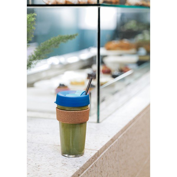 Kelioninis puodelis su dangteliu KeepCup Polaris Brew Cork, 454 ml-image-1