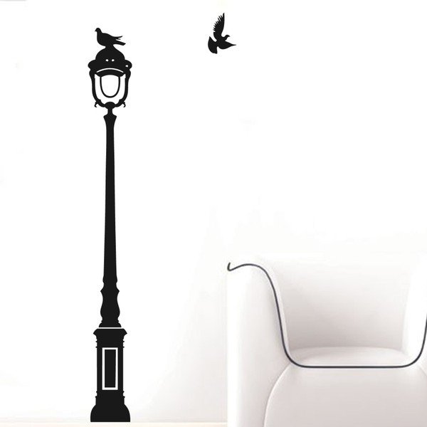 "Ambiance" didelis gatvės žibintų lipdukas-image-1