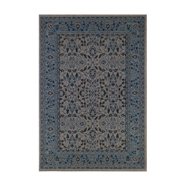 Tamsiai mėlynas lauko kilimas NORTHRUGS Konya, 160 x 230 cm