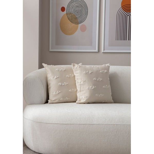 Dekoratyviniai pagalvių užvalkalai 2 vnt. 43x43 cm Tuffet – Mioli Decor-image-3