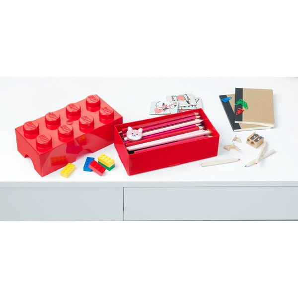 Raudona daiktadėžė LEGO®-image-1