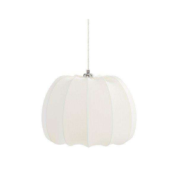 Kreminės spalvos iš tekstilės kabantis šviestuvas ø 42 cm Pion – Jotex-image-3