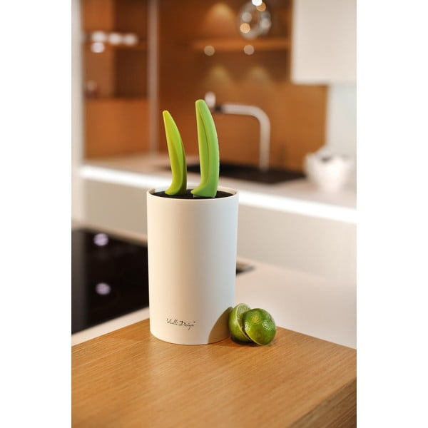 Baltas peilių blokas Vialli Design Universal-image-4