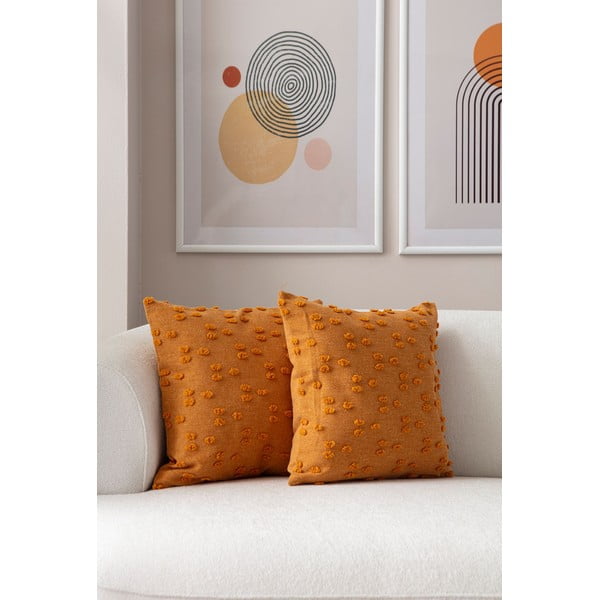 Dekoratyviniai pagalvių užvalkalai 2 vnt. 43x43 cm Tuffet – Mioli Decor-image-3