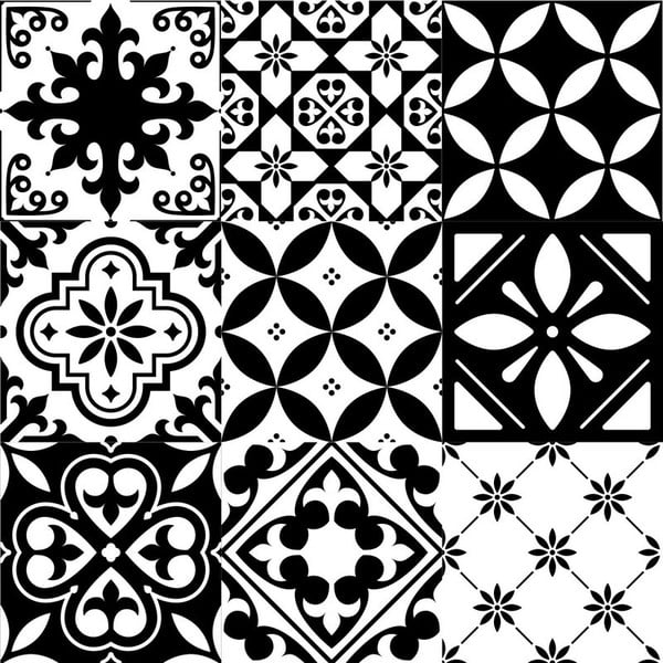 Grindų lipdukas Ambiance Vanessa, 50 x 50 cm-image-1