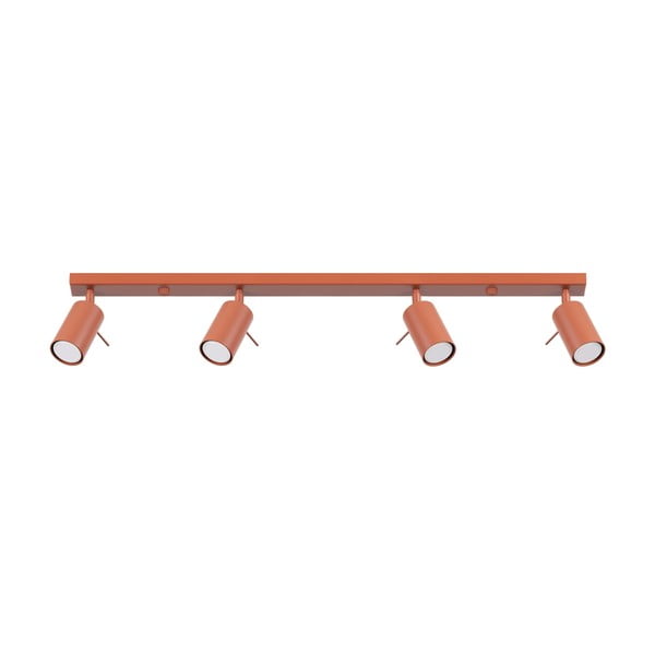 Raudonos plytų spalvos taškinis šviestuvas 6x81 cm Etna – Sollux