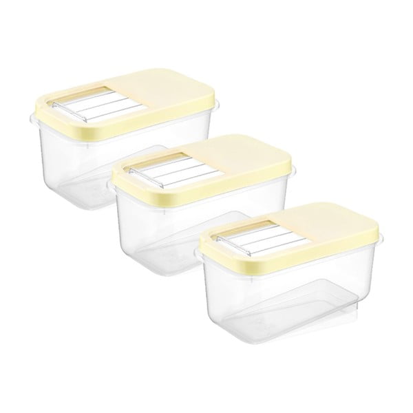 Maisto laikymo indai 3 vnt. maistui – Hermia