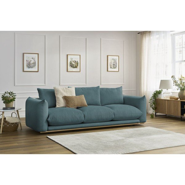 Sofa mėlynos spalvos 265 cm Ernest – Bobochic Paris-image-1