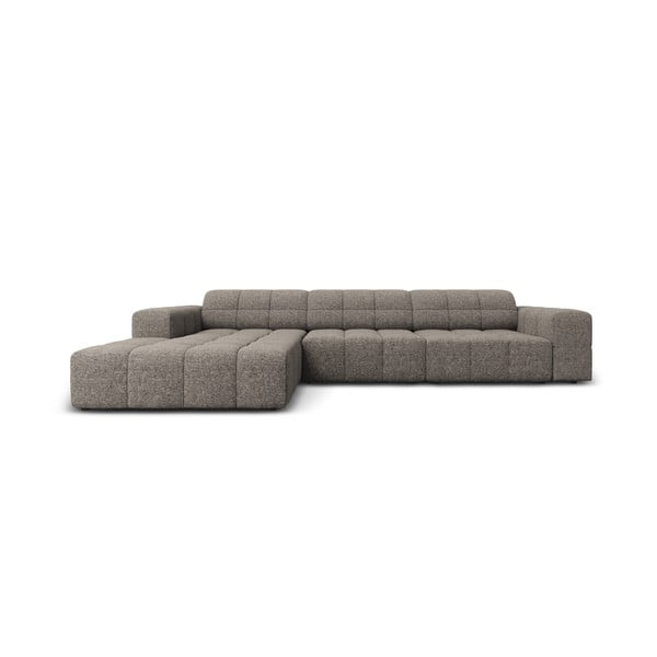 Kampinė sofa tamsiai pilkos spalvos (su kairiuoju kampu) Chicago – Cosmopolitan Design