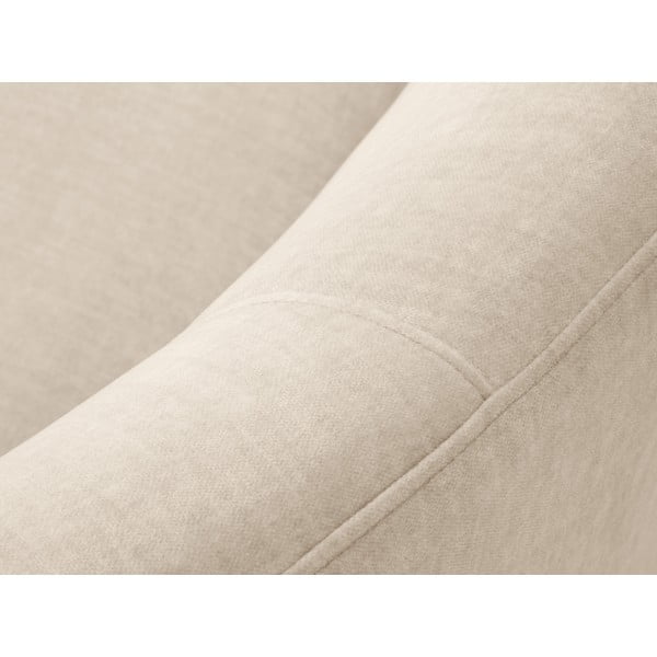 Smėlio spalvos sofa su dešiniuoju kampu Mazzini Sofas Debbie, 210 x 79 cm-image-1