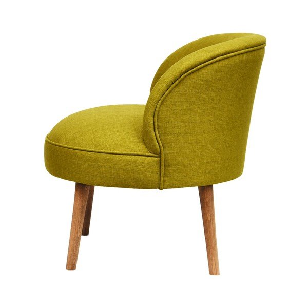 Krėslas geltonos spalvos Nice – Artie-image-3