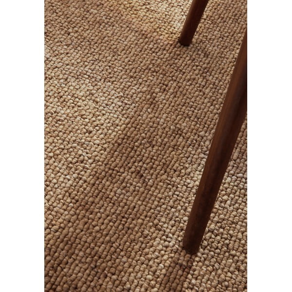 Skalbiamas kilimas šviesiai rudos spalvos 120x170 cm Rocco Caramel – Elle Decoration-image-4