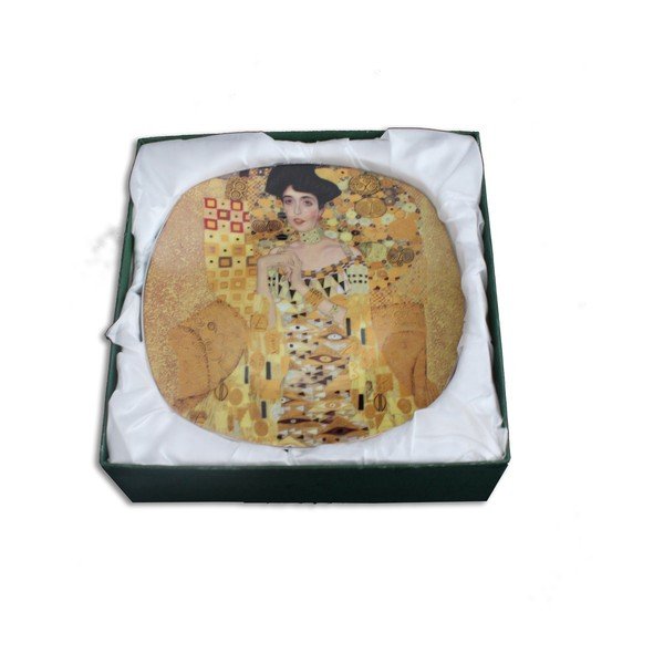 Gustavas Klimtas - 6 desertinių lėkščių rinkinys "Adele-image-1