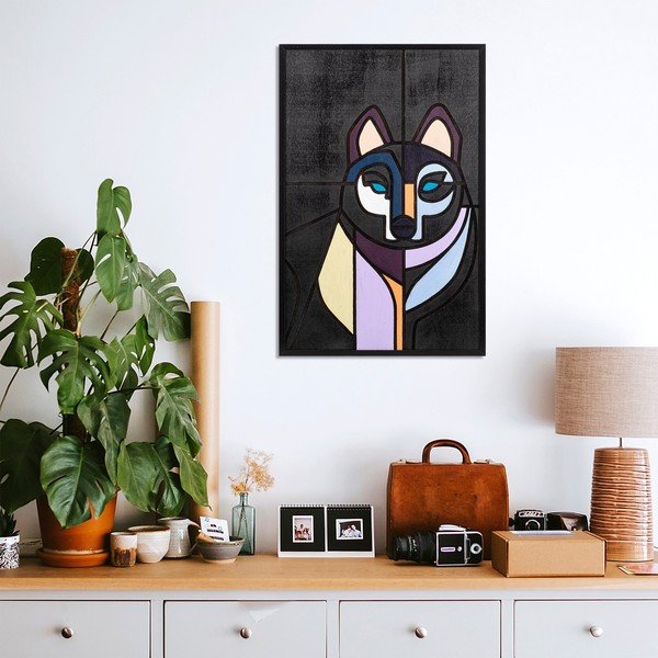 Paveikslas 39x59 cm Wolf - Wallity-image-1