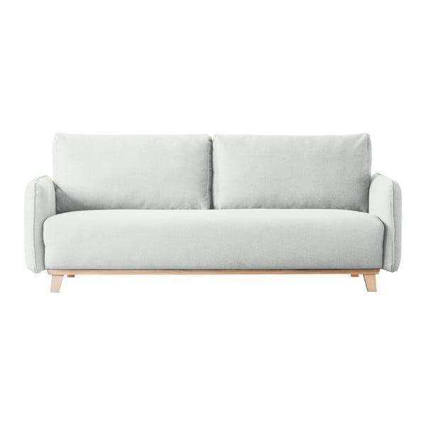 "Kooko Home Bebop" pilkos ir baltos spalvų trijų vietų sofa