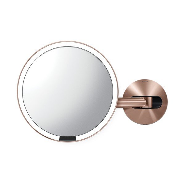 Sieninis/kosmetinis veidrodis (5x) su apšvietimu/didinantis ø 20 cm Sensor – simplehuman