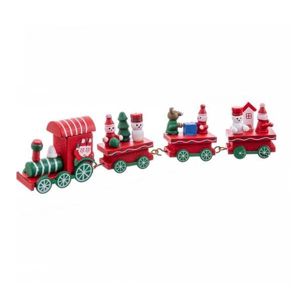 Iš medžio kalėdinė statulėlė (aukštis 7,5 cm) Locomotive – Casa Selección