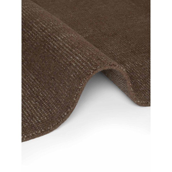 Rankų darbo rudos spalvos iš vilnos kilimas 160x230 cm Greenwich – Ted Baker-image-4