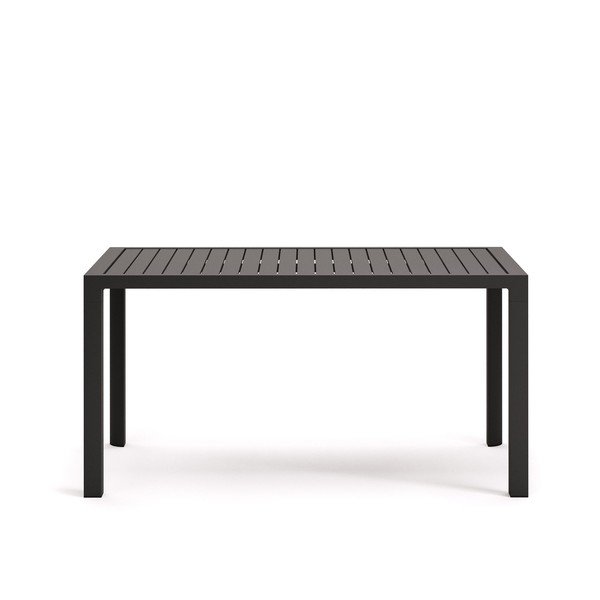 Iš aliuminio sodo valgomojo stalas 77x150 cm Culip – Kave Home