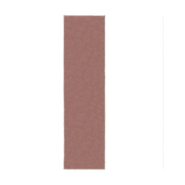 Iš perdirbto pluošto kilimas rožinės spalvos 60x230 cm Sheen – Flair Rugs