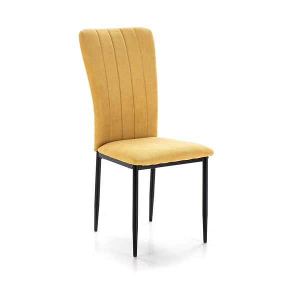 Valgomojo kėdės garstyčių spalvos 4 vnt. Holly – Marckeric