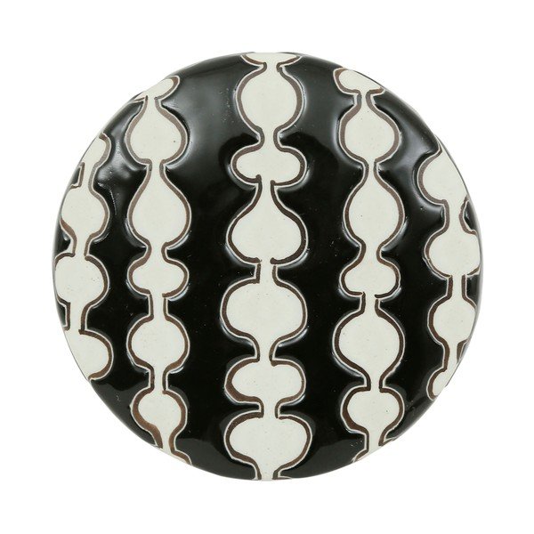 Porcelianinė dekoratyvinė laikymo dėžutė su dangčiu Ecliptique - Côté Table-image-2