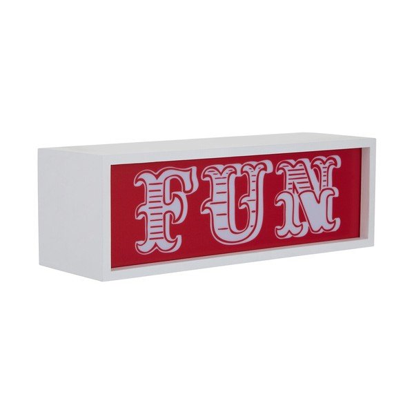 Raudonos spalvos šviečianti dekoracija reikia baterijų Fun – Premier Housewares-image-3