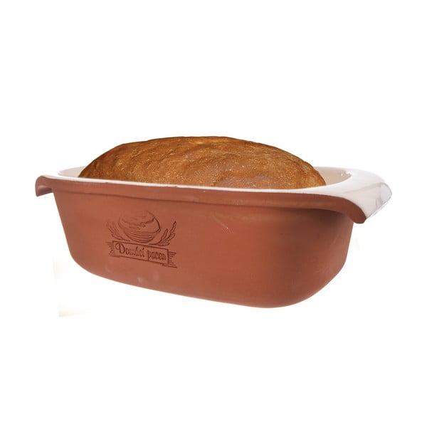 Iš keramikos kepimo forma duonai 16x33 cm – Orion-image-1