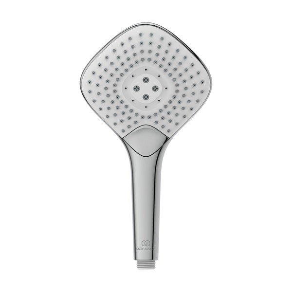 Iš plastiko dušo galvutė blizgios sidabrinės spalvos IdealRain Evo Jet – Ideal Standard-image-4