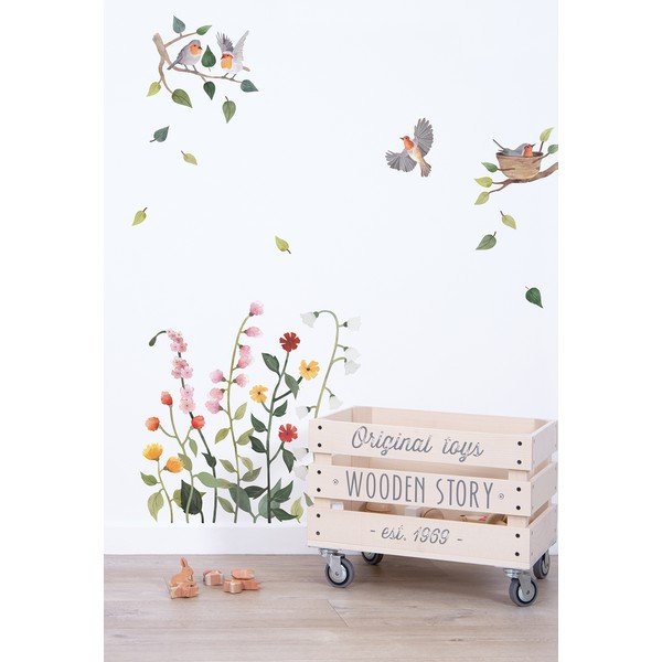 Lipdukų lapas 30x42 cm Robins Redbreast – Lilipinso-image-2