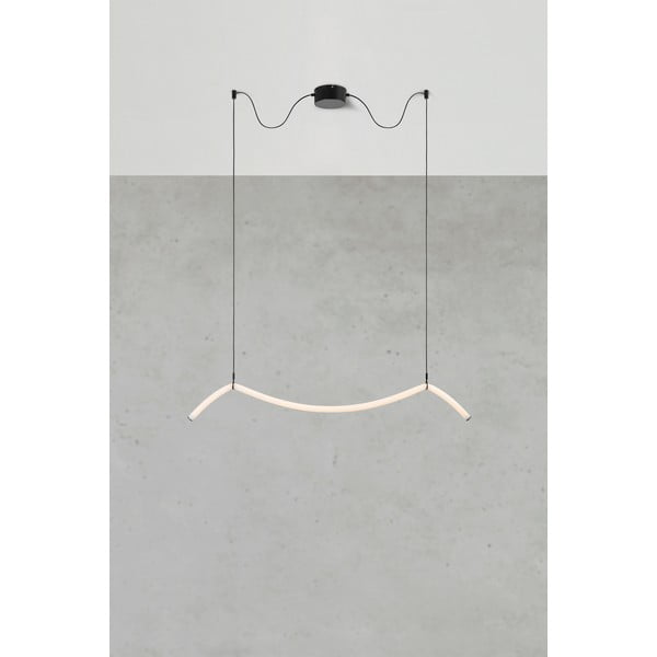 Juodos ir baltos spalvos kabantis šviestuvas LED Melt – Markslöjd-image-2