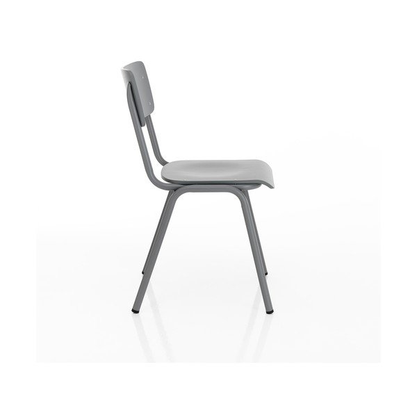 Pilkos valgomojo kėdės, 2 vnt. Old School - Tomasucci-image-2