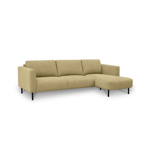 Kampinė sofa ochros spalvos (su dešiniuoju kampu) Hero – Scandic-image-1