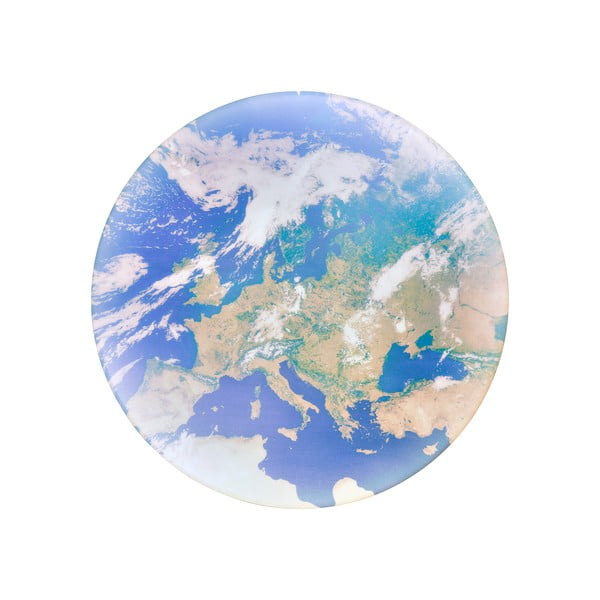 Mėlynos spalvos vaikiškas lubinis šviestuvas LED ø 37 cm Terra – Reality