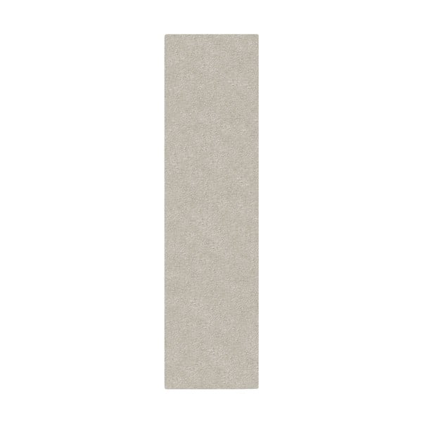 Iš perdirbto pluošto kilimas kreminės spalvos 60x230 cm Velvet – Flair Rugs