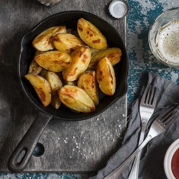 Keptuvė iš ketaus griliui ø 24 cm Litina – Orion-image-1