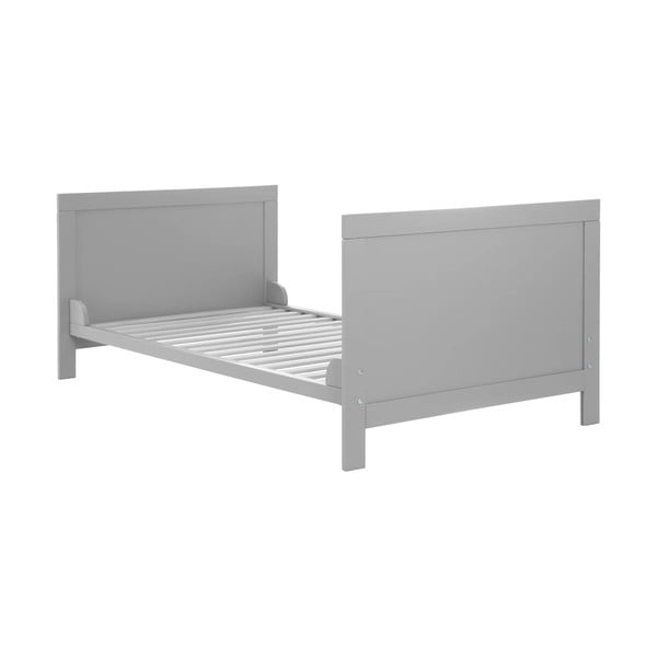 Vaikiška lovelė šviesiai pilkos spalvos 70x140 cm – Roba-image-2