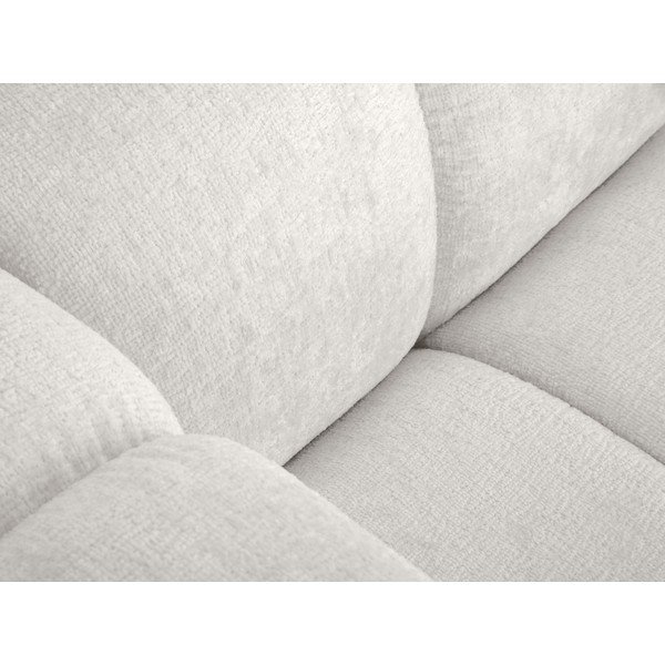 Sofa baltos spalvos 228 cm Lupine – Micadoni Home-image-1