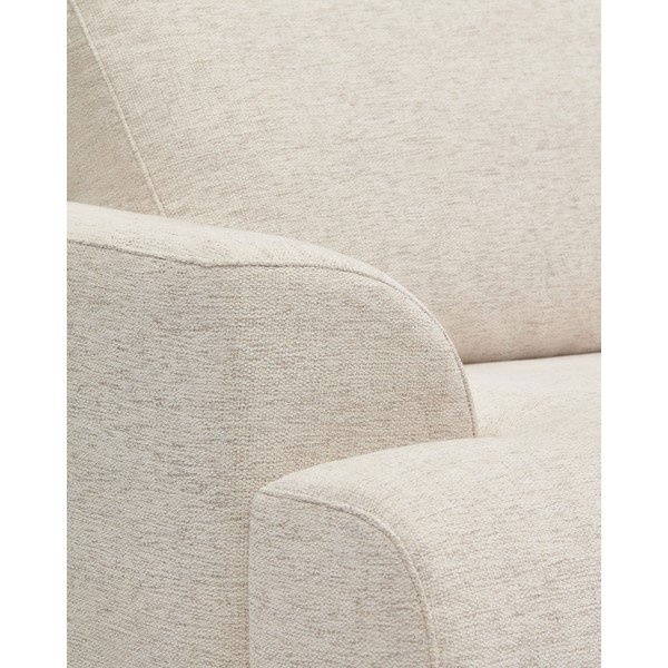 Smėlio spalvos sofa iš šenilinio audinio 228 cm Karin – Kave Home-image-3