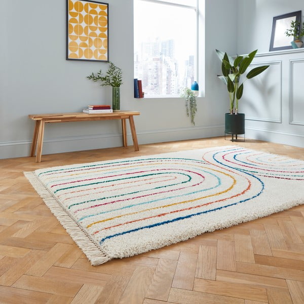 Smėlio spalvos kilimas 290x200 cm Boho - Think Rugs-image-2