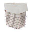 Bordo spalvos iš metalo skalbinių krepšys 64 l Store-It – Mette Ditmer Denmark