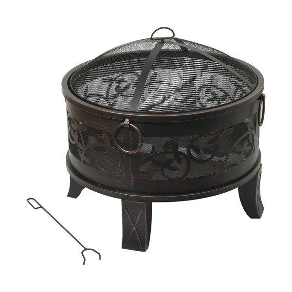 Lauko židinys ir krosnis ø 66,5 cm Santorin – Cattara-image-2