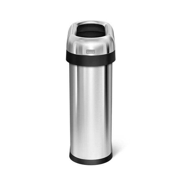 Nerūdijančio plieno šiukšliadėžė 50 l - simplehuman-image-2